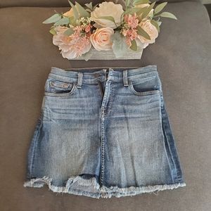 Jean skirt